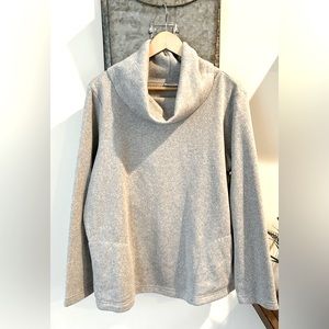 Women’s Cowl Neck Fleece Top